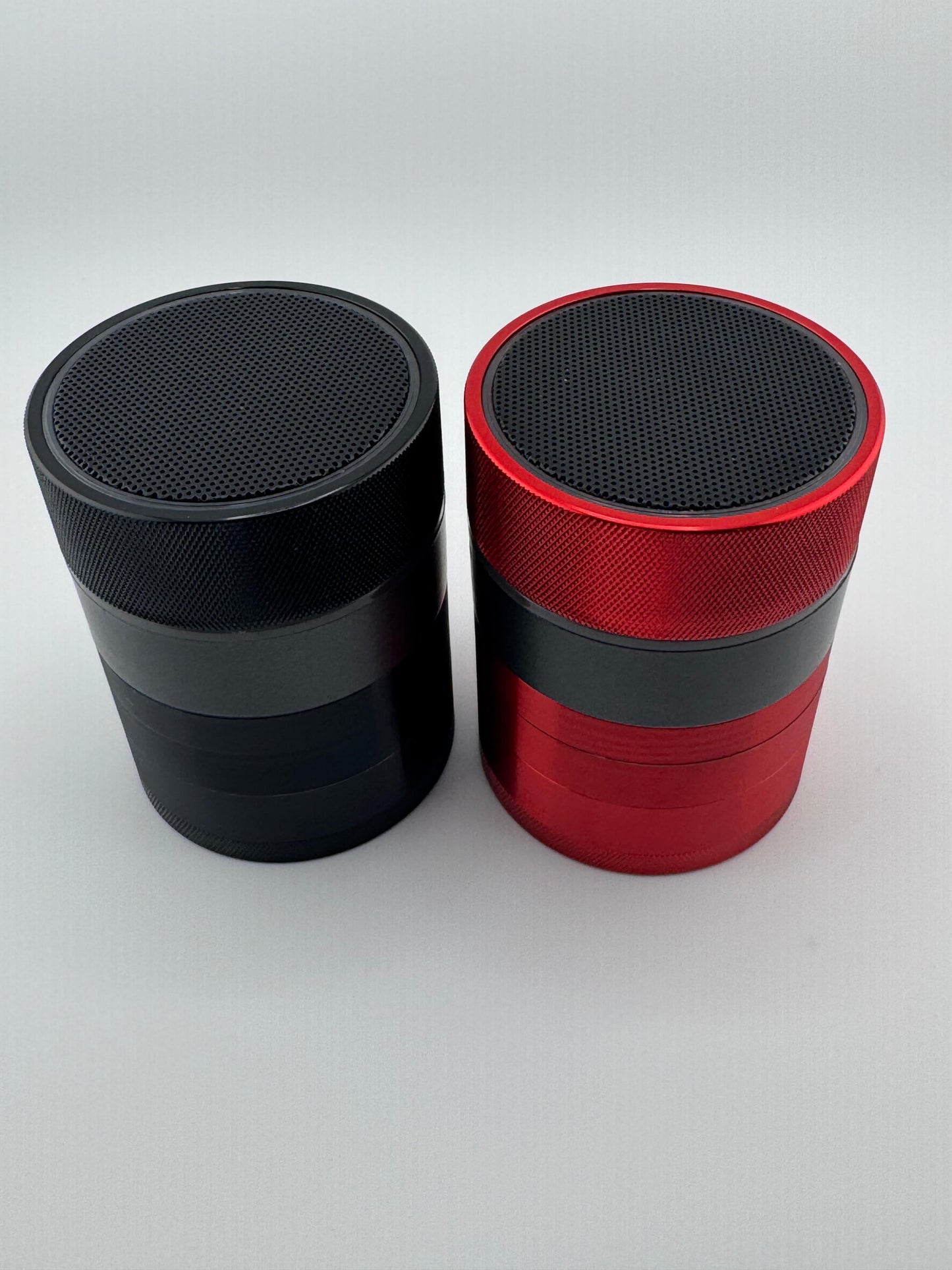 LED Bluetooth Speaker Grinder - Grind. Shine. Listen.