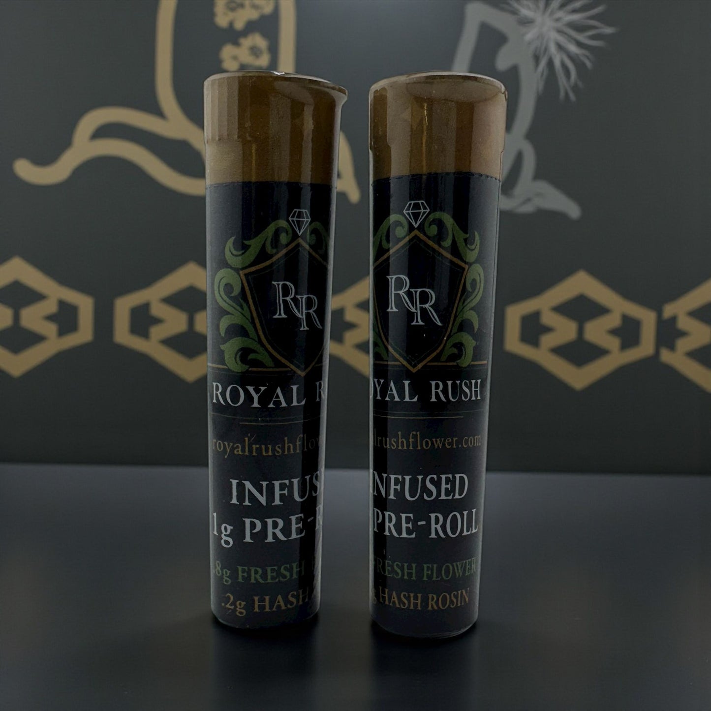 RR Hash Rosin Infused Pre Roll